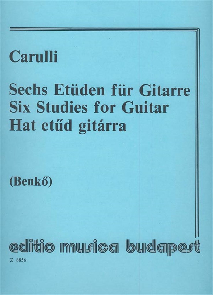 Sechs Etüden